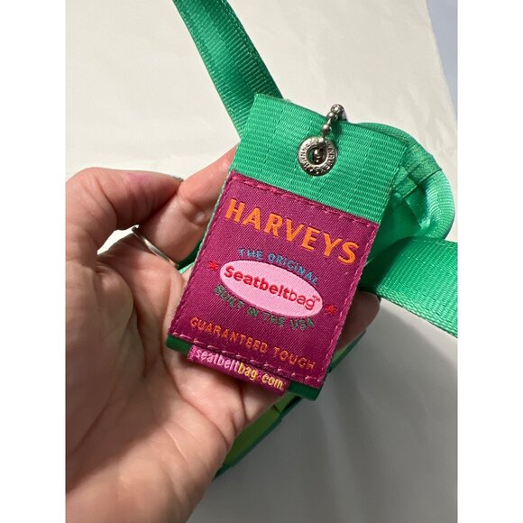 Rare Harveys Seatbelt bag Mint Julep Tote Hang Tag - Picture 5 of 9